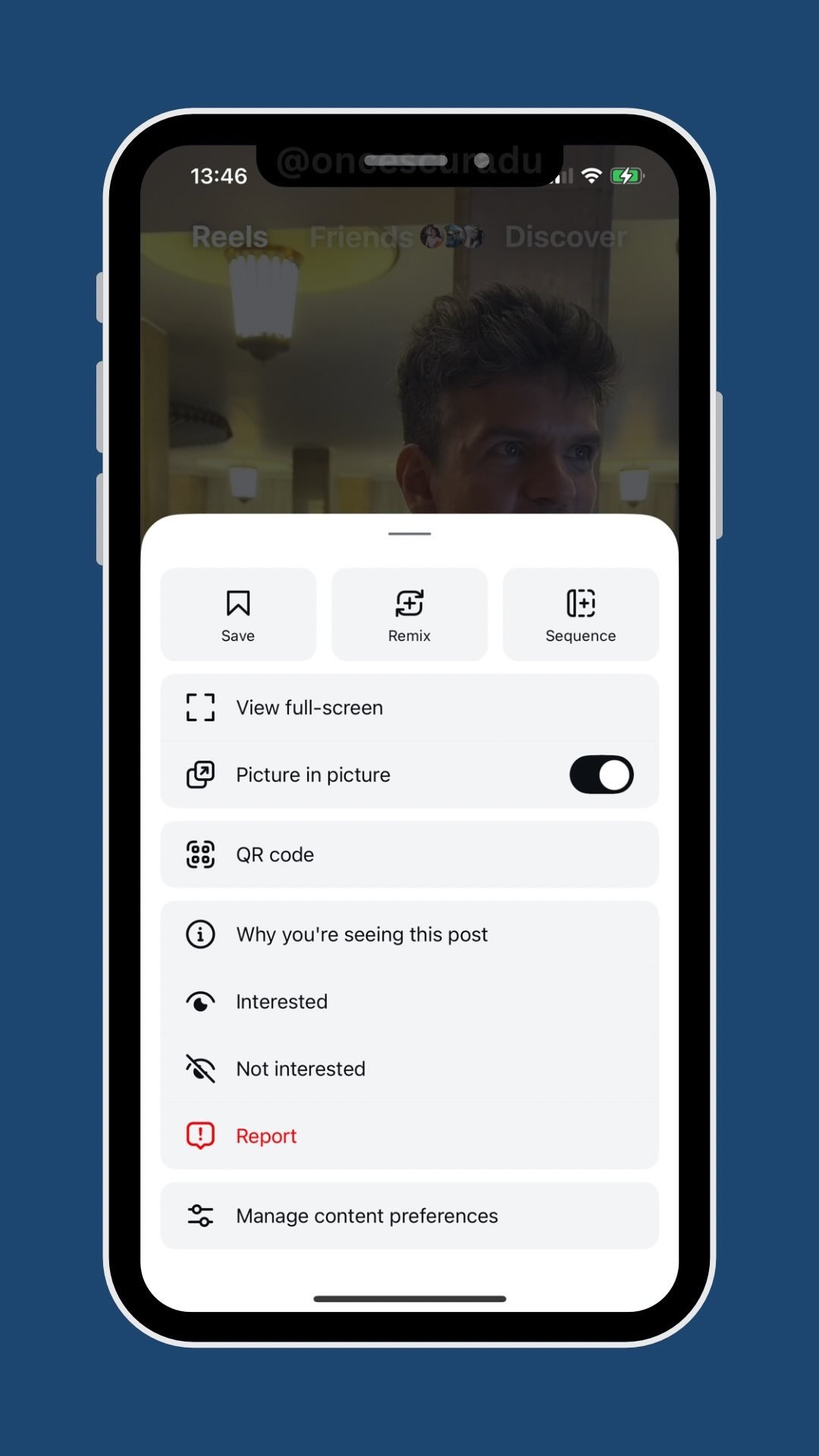 Instagram тестує функцію «картинка в картинці» для Reels