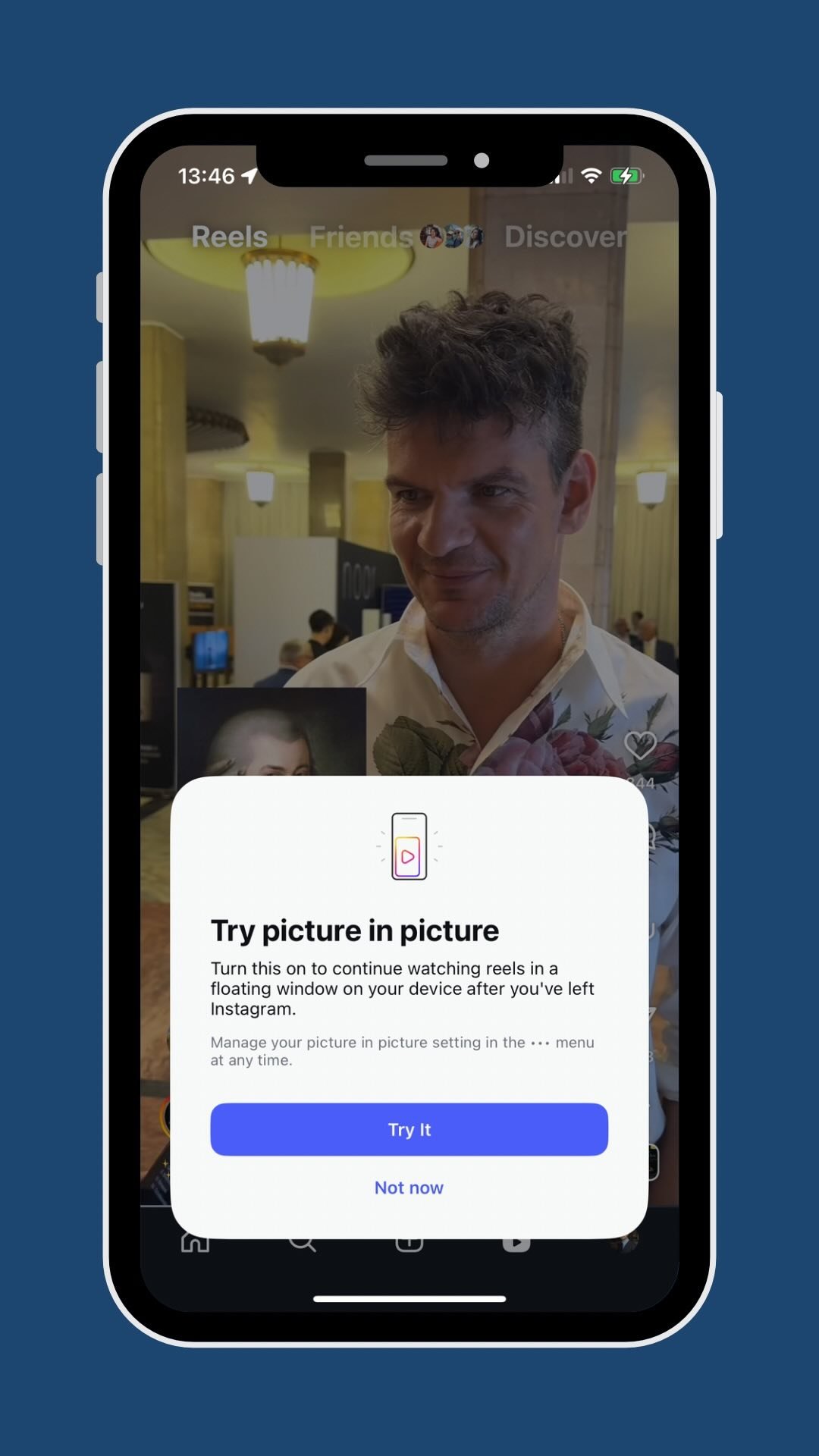 Instagram тестує функцію «картинка в картинці» для Reels