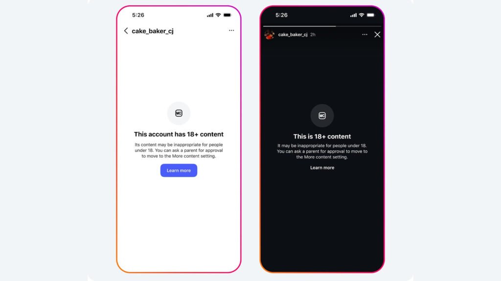 Meta вводить суворіші налаштування безпеки для акаунтів підлітків в інстаграмі
