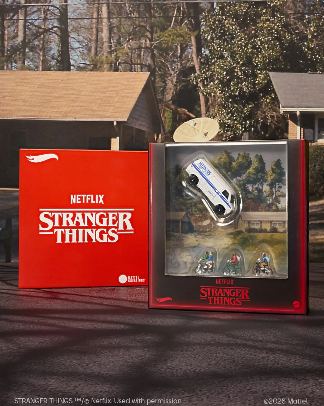 Mattel і Netflix випустили колекційний Hot Wheels до 10-річчя «Дивних див»